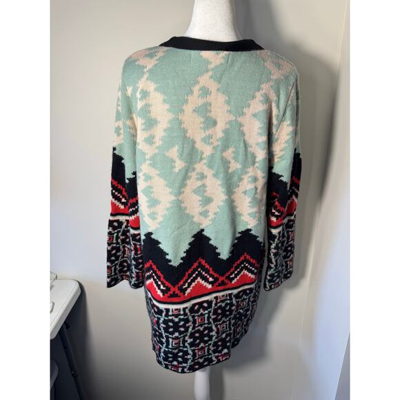 Anthropologie Aldomartins Alpine Cardigan Wool Alpaca Medium - Picture 5 of 7